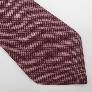BCBG Attitude Men's Red Silk Tie